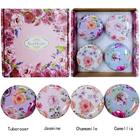 Scented Candles Gift Set - Pack of 4 (Tuberose, Chamomille, Mokara & Camellia, and Jasmine)