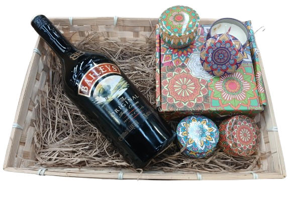 Luxury Mother's Day Gift Set – Baileys 1L & Scented Candle Collection