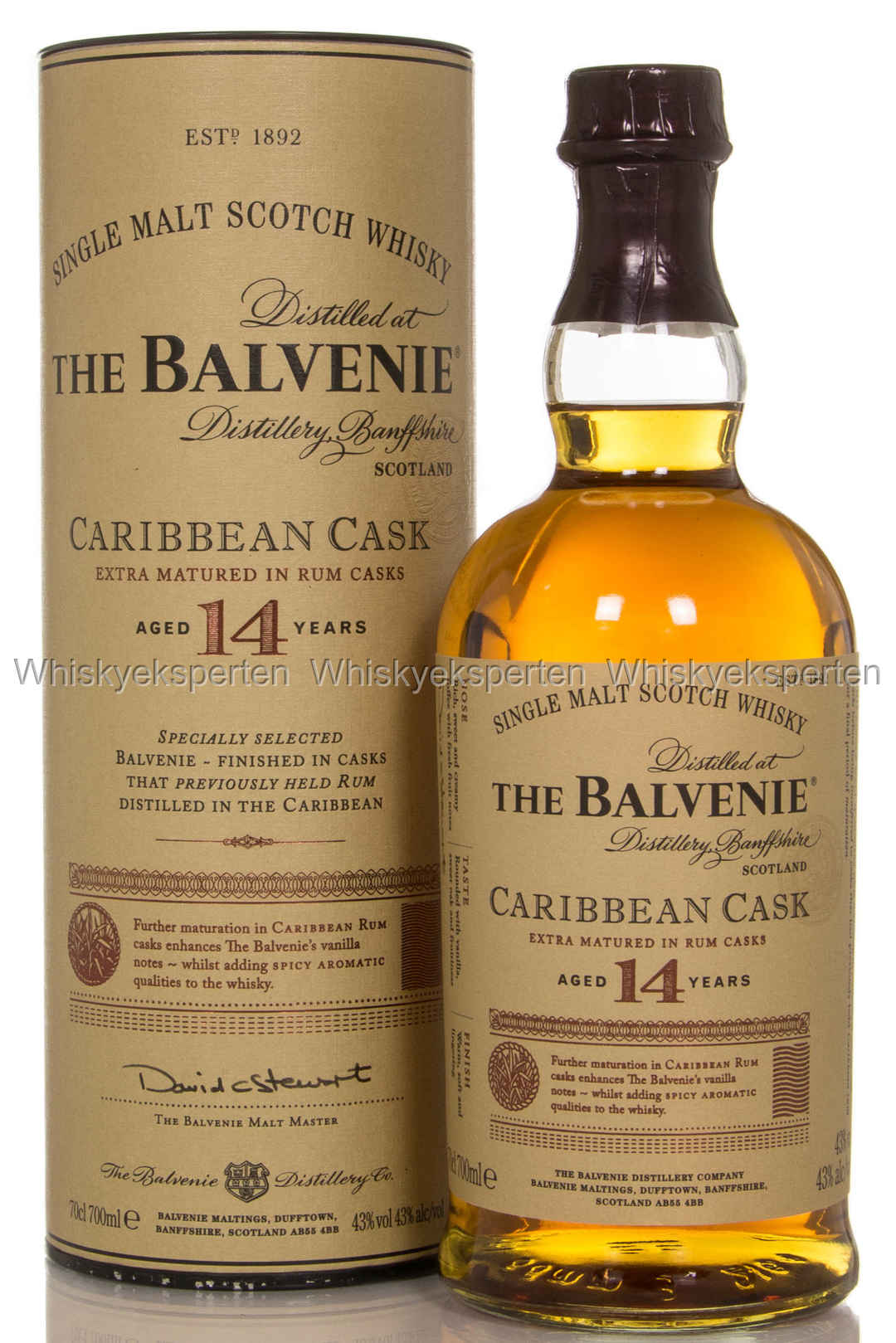 BALVENIE 14 Years Old Whisky 70Cl