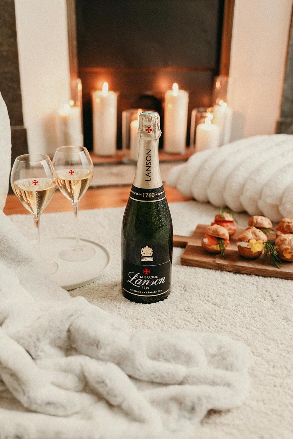Lanson Le Black Label Brut/Creation Champagne, 750ml