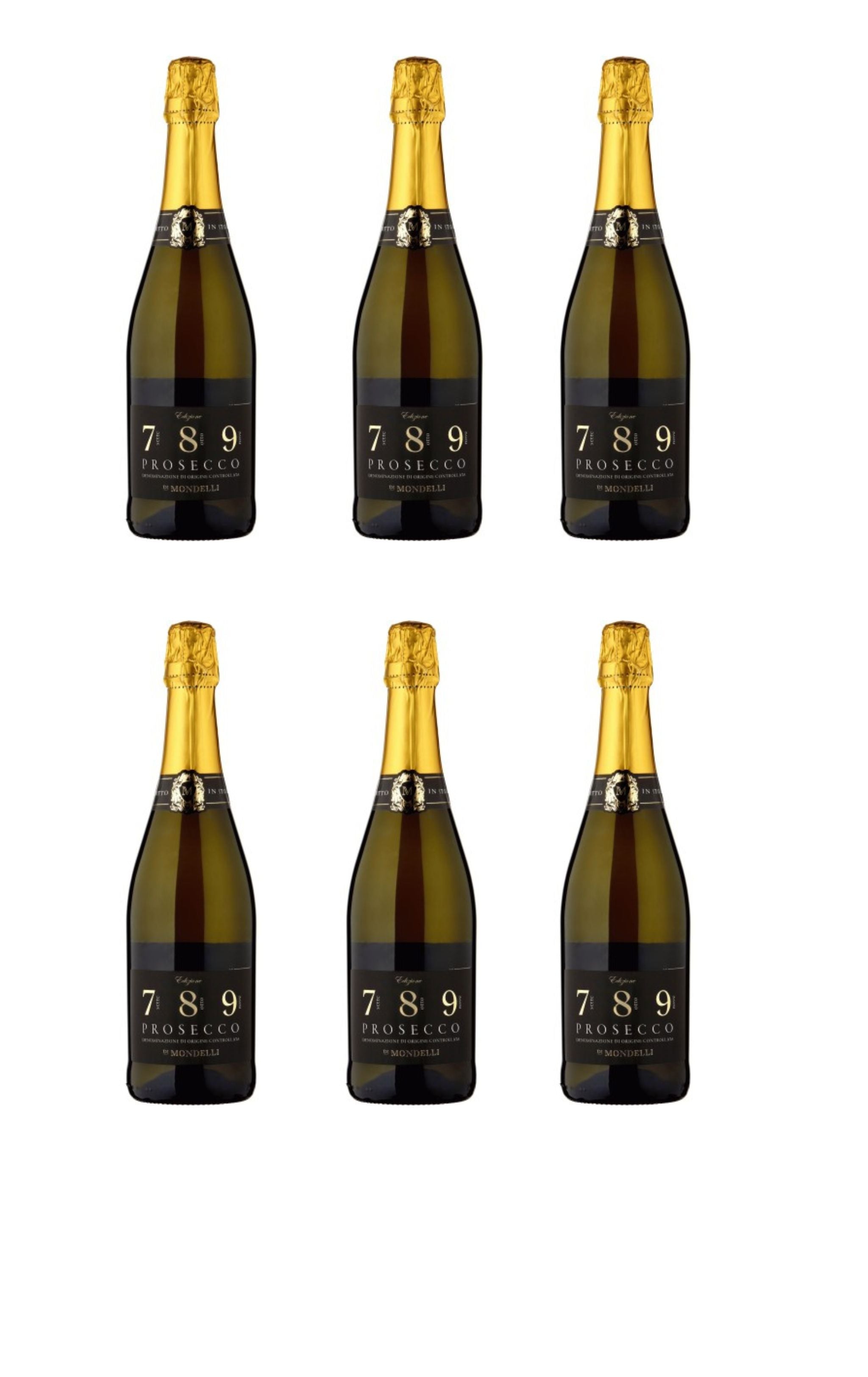 Mondelli Edizione 789 Prosecco 75cl - Case of 6