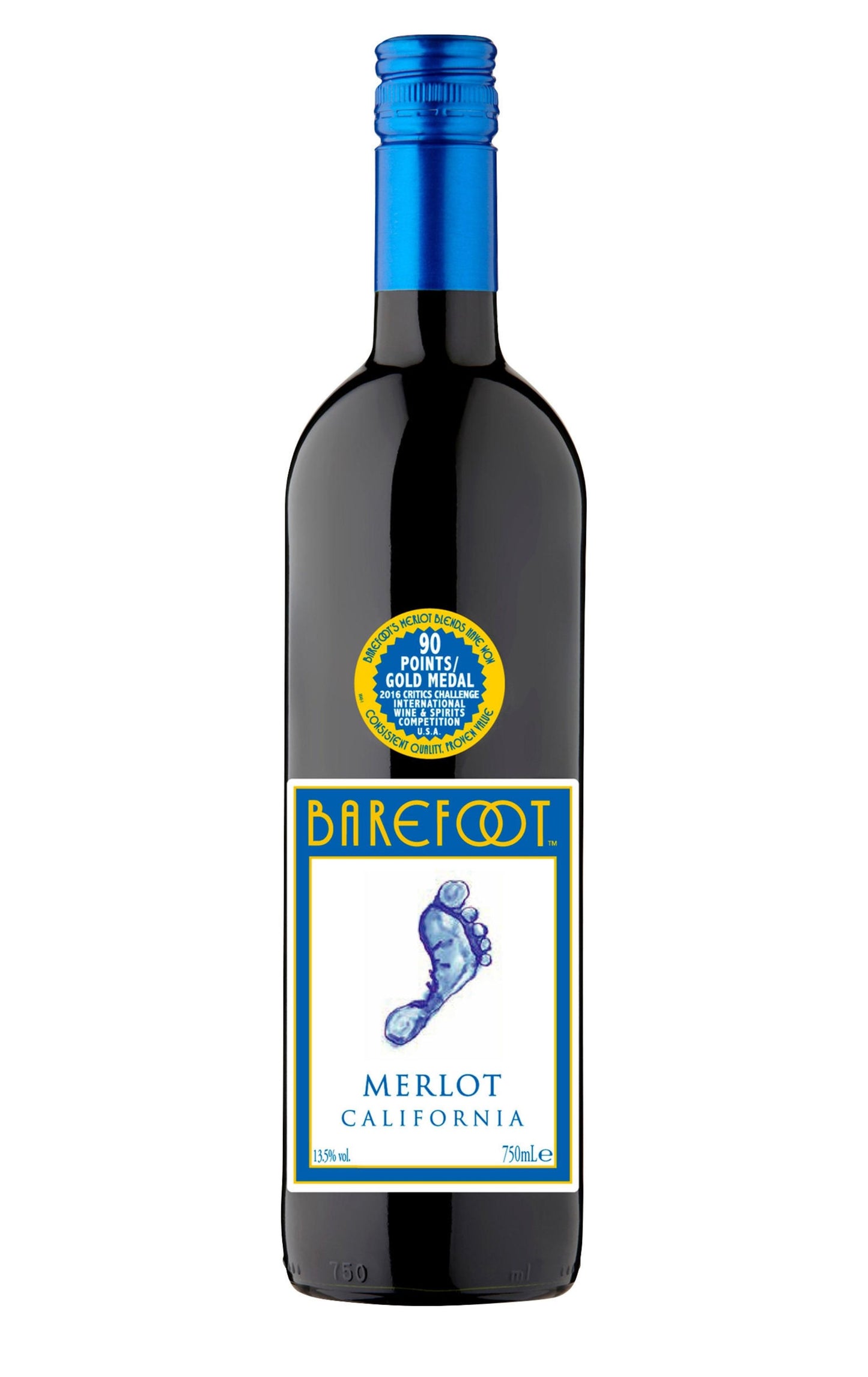 Barefoot Merlot 75Cl