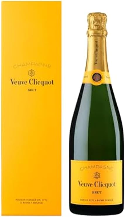 Veuve Clicquot Yellow Label Champagne, Gift Box, 75cl